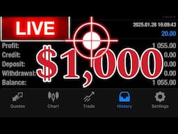 Live $1,000 profits in minutes Forex advanced scalping