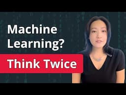 7 Reasons NOT to Become a Machine Learning Engineer