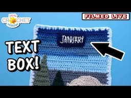 Text Box Appliqué 2025 Un-Blanket Project - Jayda InStitches Live CAL - January 27, 2025