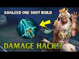 KHALEED ONE SHOT BUILD IS BACK! SKY PIERCER! DAMAGE BUILD! 🔥🔥