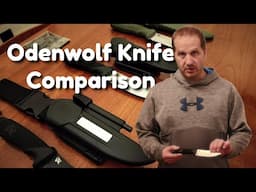 Odenwolf W1, W2, & W3 Knife Comparison and Review