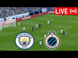 🔴LIVE : Manchester City vs Club Brugge Champions league | 2024-25 Full Match Live Streaming