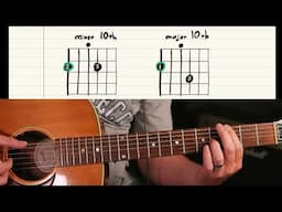 🩳#13 Sound POP in 2 min // the x2 Essential POP guitar Chord Voicings