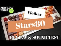 Weikav Stars80 v2 MMD Ink Orange Build Review and Sound Test