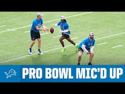 Taylor Decker and Jahmyr Gibbs Mic'd Up at the 2024 Pro Bowl Games