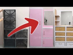 How to Build a Storage Cabinet Using Fruit Crates