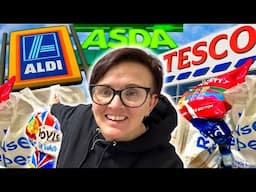 ** Family of 14 BIG £420 Weekly Grocery & Toiletry HAUL ** | Shop With Me at Aldi, Tesco & Asda!