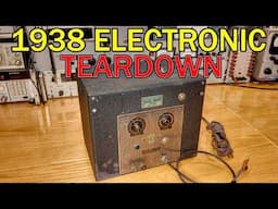 FM IN 1938! The Clough And Brengle FM Electronic Sweep Alignment Tool Teardown!