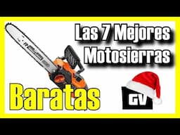 🪵🔥 Las 7 MEJORES Motosierras BUENAS y BARATAS de Amazon [2025]✅[Calidad/Precio] Eléctricas / Batería