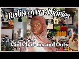 Rediscovery Diaries: For the girls elevating their life this year | 2025 Ins and Outs | Vision Board