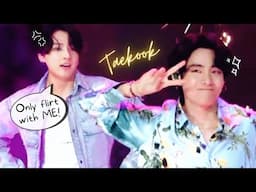 When Jungkookie gets Jealous over Flirty Taehyung 🤭 [Taekook Underrated Moments PT.8]