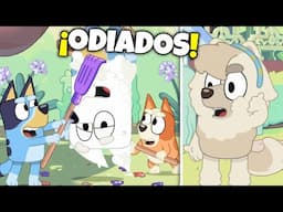 ¡Bluey y Bingo Odian a Bandit! | Los Episodios Más Odiados de Bluey 😡🤬