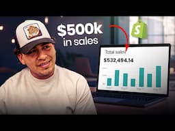 How he made $500k Dropshipping after starting as a resturant server