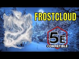 Elemental FrostCloud D&D Monster Lore - Esper's Emporium of Esoterica #4k