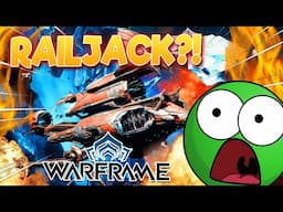 We Make a GIANT SHIP In Warframe!? Railjack Reaction!