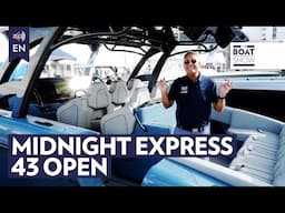 [ENG] MIDNIGHT EXPRESS 43 OPEN seen af FLIBS 2024 - The Boat Show