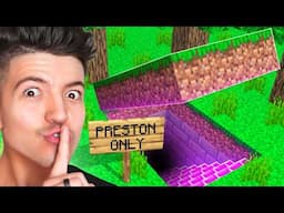 I Found Preston's Secret Minecraft Server