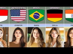 Popular Girls Name From Different Countries