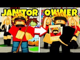 JANITOR to OWNER (Burger Barn) in Roblox Brookhaven RP!