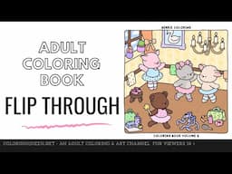 Berrie Coloring Volume 2 Coloring Book Flip Through