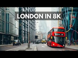 London Top Places to See | Capital of England | London in 8K ULTRA HD 60 FPS