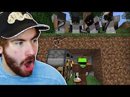 Sapnap Reacts to Minecraft Speedrunner VS 4 Hunters