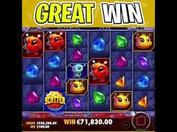 ROCKET BLAST MEGAWAYS SLOT 🔥 €100 BET 😱 GREAT WIN #shorts