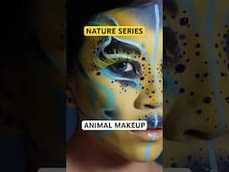 DAY 2: ANIMAL MAKEUP | Nature Series #shorts