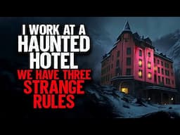 I work at a HAUNTED Hotel. We have Three STRANGE Rules.