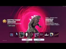 UNLOCKING *GODZILLA* SKIN in Fortnite!