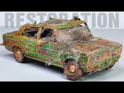 Restoration Abandoned Old Car | Restoration and Rebuild Model Car