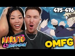 NARUTO VS SASUKE! 🔥🔥🔥 | Naruto Shippuden 475-476 Reaction