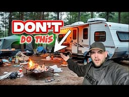 Bad Campground Etiquette: TOP 7 Issues We Absolutely See Every Trip