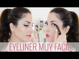 Cómo hacer delineado fácil | Eyeliner & Wing Stamp