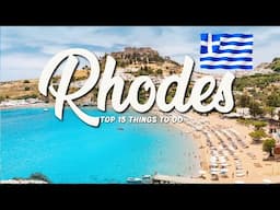 TOP 15 Things To Do In Rhodes 🇬🇷 Travel Guide