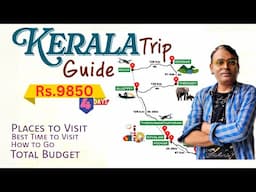 Kerala Trip Complete Guide,  Kochi Munnar Thekkady Alleppey, 4 Days @ Rs.9850/-