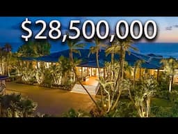 Inside A Hawaiian Mega Mansion With A Secret Jungle!