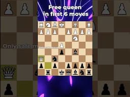 free queen in 6 moves