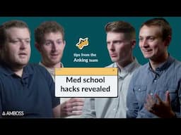 Turbocharge your Anki medical school decks with the AMBOSS add-on with tips from the AnKing guys