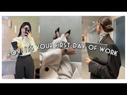 GRWM Work Edition 🧑‍💼✨ | Fun Games