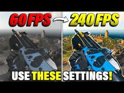 BEST PC Settings for Warzone SEASON 2! (Optimize FPS & Visibility)