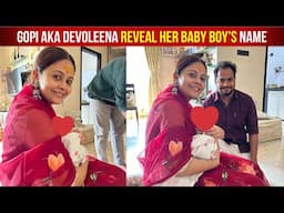 Gopi Bahu Aka Devoleena Bhattacharjee Baby Boy Namkaran Ceremony