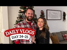 VLOGMAS Day 24-25 | I Made My Bread For Him, Cia-ba-ta-ta-ta