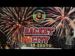 49 SHOTS ROCKET CITY FIREWORKS NEWYEARS EVE 2023