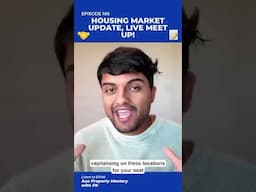 🎙️Housing Market Update, LIVE Meet Up! | Podcast Episode 186 👇 #propertyinvestment