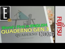 Fujitsu Quaderno Gen 3C Worlds First | Unboxing