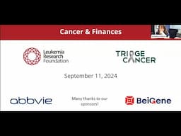 Cancer and Finances program - September 11, 2024