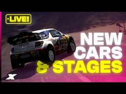 We Try NEW CARS & STAGES live! - EA Sports WRC DLC Preview