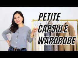 I'm 5'2", Here's My Winter Essential Capsule Wardrobe with 25+ Outfits| Winter Try-on Haul