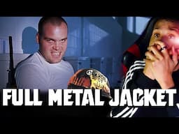 I Found The Most BRUTAL War Movie..F**k Pyle! Full Metal Jacket *First Time Watching*